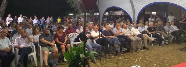 Festa Valverde Incontro Fontana e Del Bono luglio 2019